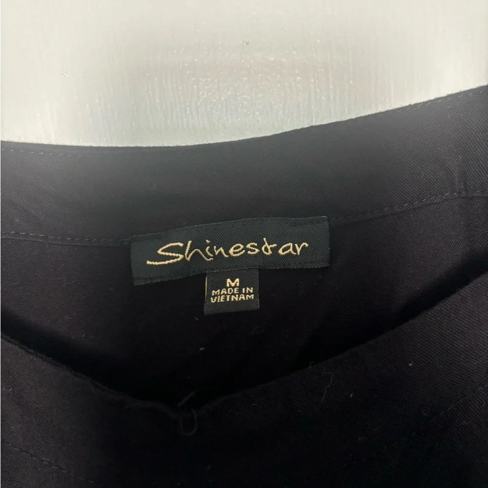 Shinestar Black Midi Dress - Picture 2 of 5